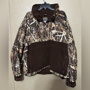 Drake Men's Brown Camo Jacket